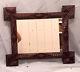 Tramp Art Frame With Mirror From Black Forest 1880-1900