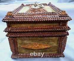 Tramp Art box, from Black Forest 1880-1900