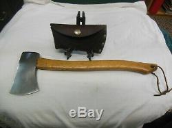 US MARBLES Gladstone Belt Axe #9 with Sheath From A Collectors Estate