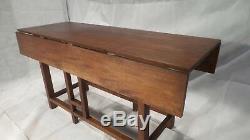 Unique Harbourmaster ANTIQUE Colonial CONSOLE TABLE from JAMAICA IN MAHOGANY
