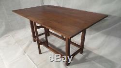 Unique Harbourmaster ANTIQUE Colonial CONSOLE TABLE from JAMAICA IN MAHOGANY