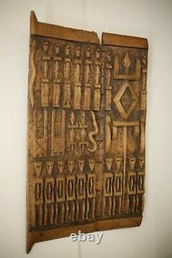 Unusual African Dogon door panel from Mali