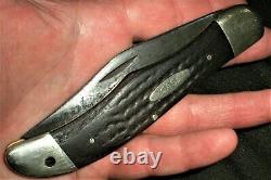VINTAGE CASE XX 10 DOT 6165 FOLDING POCKET KNIFE GREAT PATINA FROM USE vafo