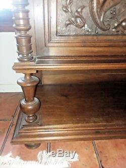 Very Rare History charming French Antique cabinet/buffet From France