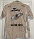 Vietnam War Japanese Made Bowling / Party Shirt Named To Wood From Texas (a)