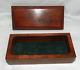 Vintage 1980 Jeffrey Seaton Signed Wooden Box 6x2.75 Cut From One Piece Rare