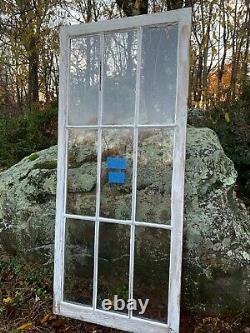Vintage 9 panes Casement Window sash 24 x 55 from 1940s