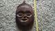 Vintage African Tribal Hand Carved Wood Face Mask From Bijagos Archipelago Guine