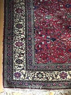 Vintage Antique Turkish rug large Hand Made Wool 6 X 9 Oriental from Kayseri