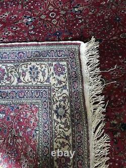 Vintage Antique Turkish rug large Hand Made Wool 6 X 9 Oriental from Kayseri