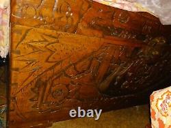Vintage Chinese Carved Camphor Chest original from Hong Kong