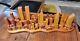 Vintage Crafted Manhattan Wooden Decoration From 80s