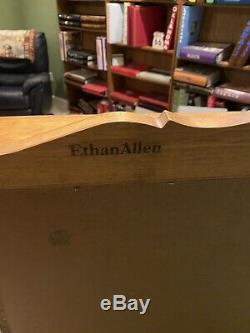 Vintage Ethan Allen Bookcase From The 1980s