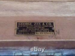 Vintage George Zee Carved Trunk from Hong Kong