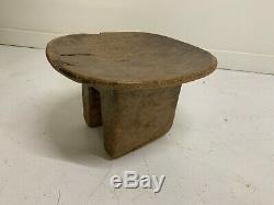 Vintage Hand Carved Stool from Nigera