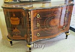 Vintage Neoclassical Style Buffet Table from Rho Mobili D' Epoca of Italy
