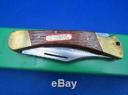 Vintage Puma 965 Deer Hunter Knife & Jacaranda Handles Mint In G/Y FROM 1977 GER