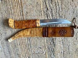 Vintage Sami Knife From Sweden Lapland
