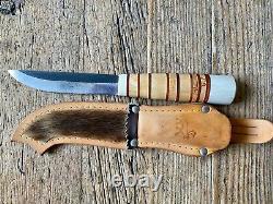 Vintage Sami knife from Sweden lapland
