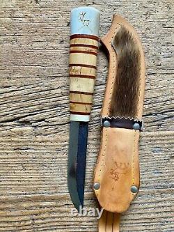 Vintage Sami knife from Sweden lapland