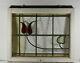 Vintage Stained Glass Leaded Window From England Original Wood Frame