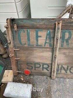 Vintage Tailgate From Clearview Dairy In Stamford Connecticut Truck