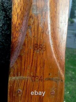 Vintage Wood 74down Hill Skis From The Original Carroll Reed Ski Shop