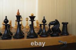 Vintage chess, wooden, original chess 1958 Star. Chess. Latvian Chessmen