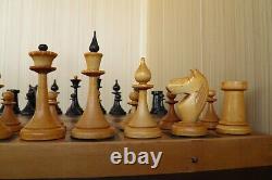 Vintage chess, wooden, original chess 1958 Star. Chess. Latvian Chessmen