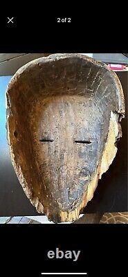 Vuvi or Kwele African Ceremonial Dancing Mask. Original from Gabon