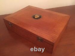 WATCH STORAGE AND DISPLAY BEECH WOOD BOX FROM JAGUAR In it´s original condition