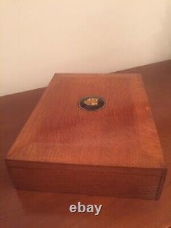 WATCH STORAGE AND DISPLAY BEECH WOOD BOX FROM JAGUAR In it´s original condition