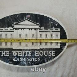 White House Wood Plaque Sign Movie Prop from HBO VEEP Etched 24x16 Genuine