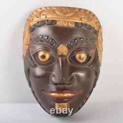 Wood Carving Gagaku Mask Bugaku Kiki Ramen Kyogen from Japan