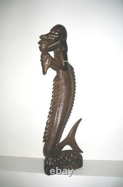 Wood carving from Solomon Island