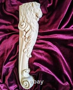 Wooden Corbel/bracket Dragon. Wall Fireplace decor. Carved from wood. 15 size