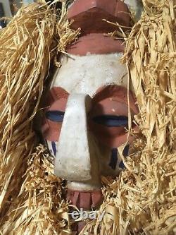 Yaka African Initiation Mask From Congo